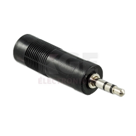 1/8 stereo male to 1/4 female stereo adapter