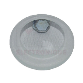 Round glass finish for PLG101 LED series