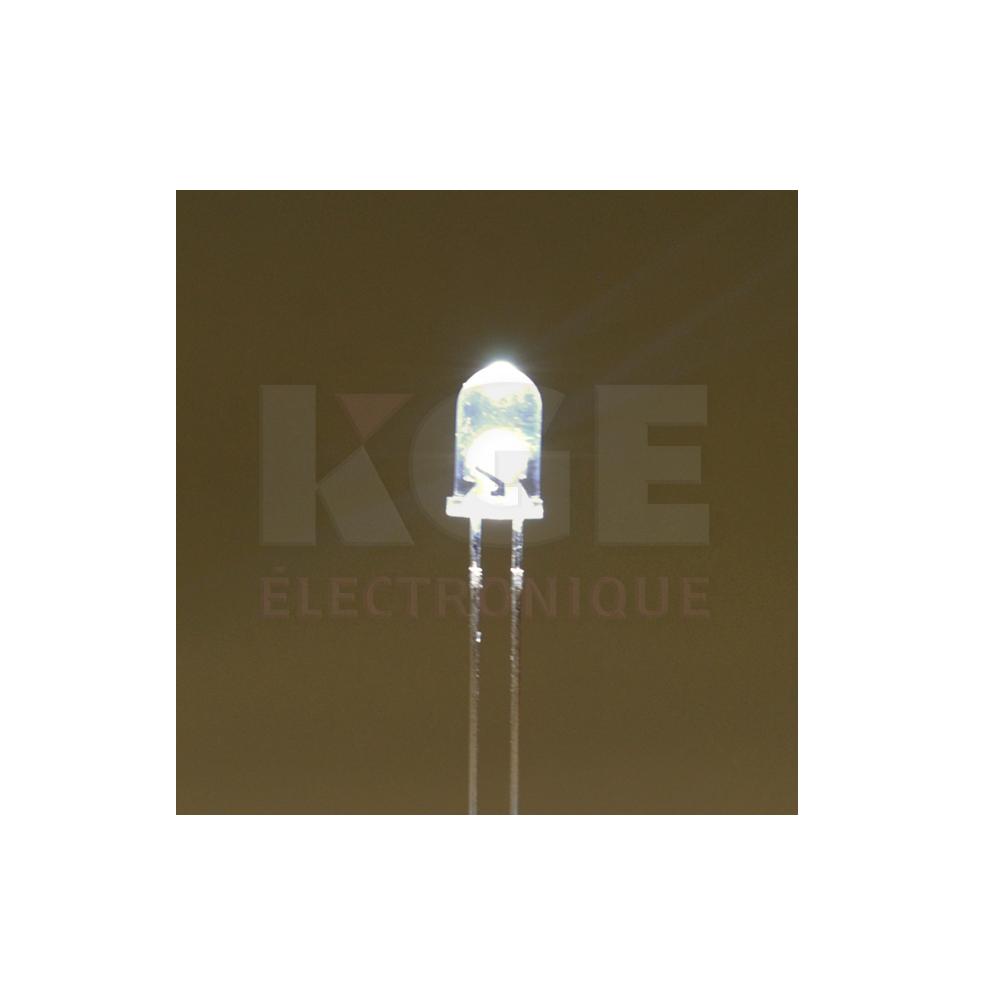 3.6V 5mm White LED