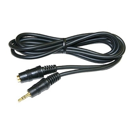 2.5mm Stereo Plug to 2.5mm Jack - Gold, 6ft