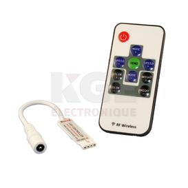 RGB LED controller with RF remote