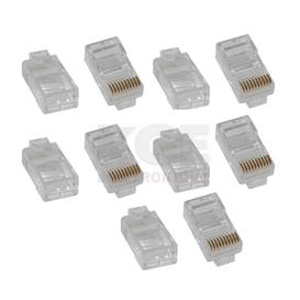 10 pins modular plug RJ50 - 10 pack