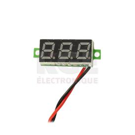 Voltage display 3.6VDC to 30VDC (sold individually)