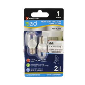 Night light bulb / 1w clear 2 pack