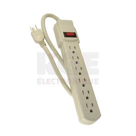 6 outlet power bar with 1.5ft 14/3 cord