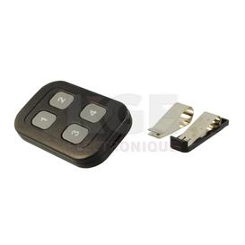 Handheld Slimline RF Transmitter - 4 Button, 15-Channel