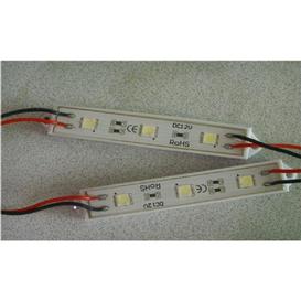LED Module 3 LEDS, 5050, 0.06A, 0.72W, IP65, 12VDC, 12-14LM/L