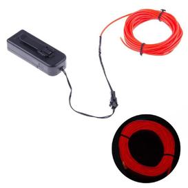 El Wire 3m - red