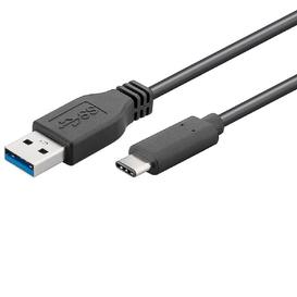 USB 3.1 Type-C Male / Type A Male 10G 3A 3' - Black