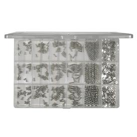 Mode Assorted 1200 Pieces Metric Hardware Kit 2.2 and 3mm