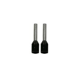 100x Ferrules 16AWG - Black