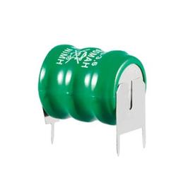 Rechargeable Battery, 3.6 V, Nickel Metal Hydride, 80 mAh, PCB Pins - COMP-16-3NMH