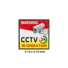 CCTV Solar LED Warning Sign 3.15x3.15