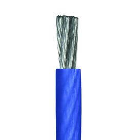 50' of 1/0 Gauge Hyper-Flex Power/Ground Cable - Blue