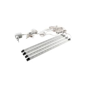 4-Pack - Under Cabinet LED Bar Light Kit cULus Certified 6000K Cool White