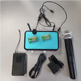 Pro Wireless Microphone System (1 Handmic and 1 Headset)