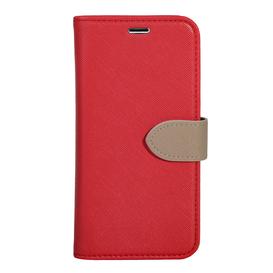 2 in 1 Folio Case Red/Butterum for iPhone XS/X