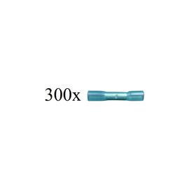 300-Pack 16-14 AWG Heatshrink Butt Connectors