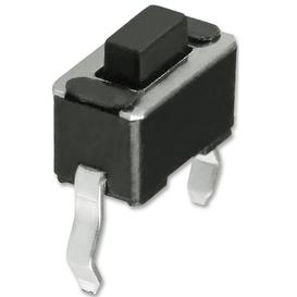 Tactile Switch Top Actuated 130gf 50mA 12VDC SPST