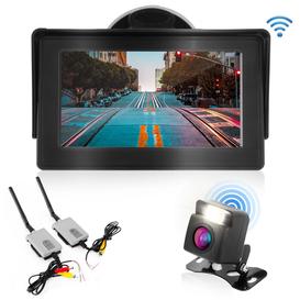 2.4Ghz Backup Camera & Video Monitor System with Wireless Video Transmission 4.3