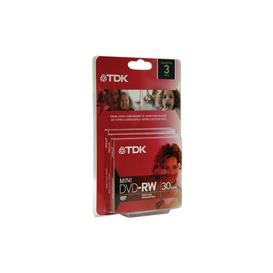 3-Pack - TDK Mini DVD-RW