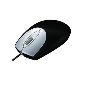 Optical Mouse PS/2 USB - Black/Silver