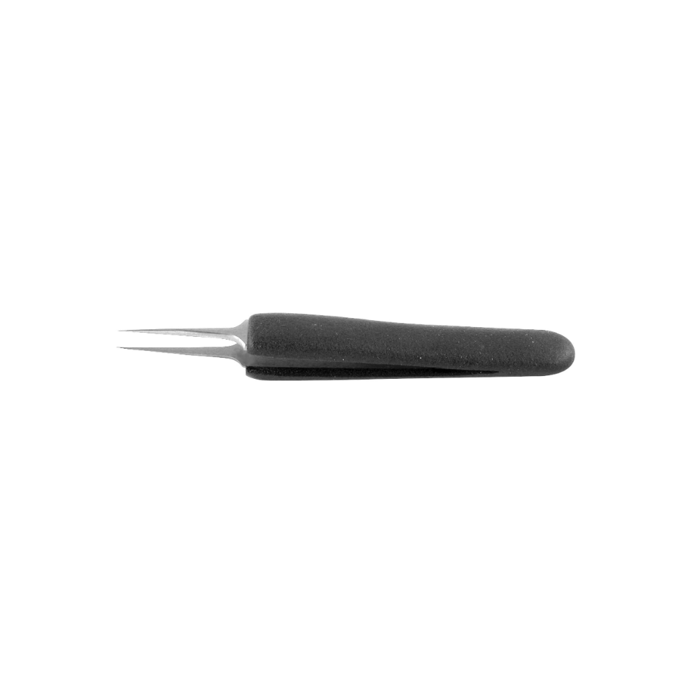 Tweezer ESD Straight Pointed Stainless Steel