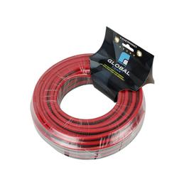 50ft Speaker Wire 8AWG Red/Black Fire Retardant CCA