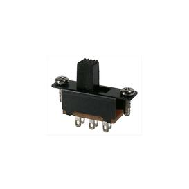 Interrupteur 0.3A @ 125VAC DPDT Slide On-On