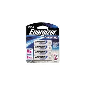 4-Pack ENERGIZER L91BP4 Battery Lithium AA