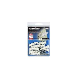 10-Pack - Anchors with Screws #8 Zinc