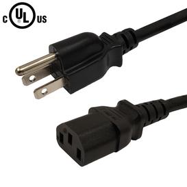 Wall to CPU Power Cord 5-15P to IEC-C13 - 1.5ft