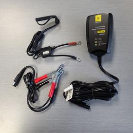 Automatic battery charger 6/12 VDC 900mA