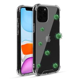 Antimicrobial DropZone Rugged Case Clear for iPhone 12/12 Pro