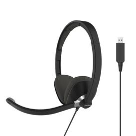 CS300-USB Double-Sided On-Ear Communication Headset