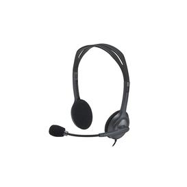 Logitech H111 3.5mm plug Over-The-Head Stereo Headset with Mic