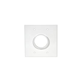 Wall Plate Dual Gang Cable Pass Through