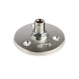 A13HD Mounting Flange for Shure Mic - Silver
