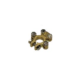 Bright Tooled Brass Battery Terminals Accessory Capability