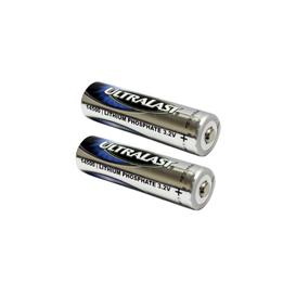 1200mAh 14500 Li-ion Rechargeable Battery (Pair)