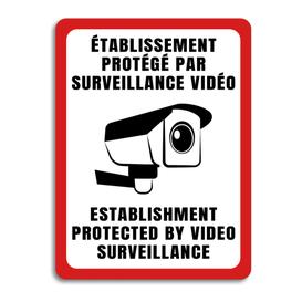 Surveillance sign - Video protected facility