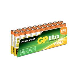 Alkaline Battery AA 1.5V GP Ultra Pack of 20
