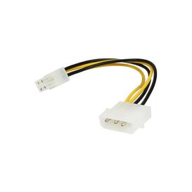 LP4 Male to ATX 4 Pin Female 15 Inch Internal Power Cable