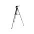 Vivitar 57-Inch Tripod with 3-Way Fluid Head