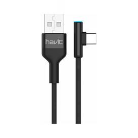 Havit Flexible USB Type-C Gaming Cable with LED light Fast/Quick Charge & Data Sync Support