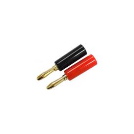 Gold Banana Connectors For 16GA to 10GA Wire - 2 Pack