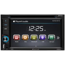 PLP9628B Planet Audio Double-DIN DVD Player Touchscreen Bluetooth 6.2