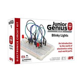 Blinky Lights Kit - Build electronic circuits to learn how LEDs and transistors work.