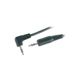 3.5mm Stereo Phone Plug - Right Angle 3.5mm Stereo Phone Plug 6ft Audio / Video Cable Assembly