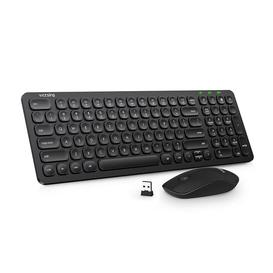 VicTsing PC238 2.4G Wireless Compact Ultra Slim Keyboard and Mouse Combo Set